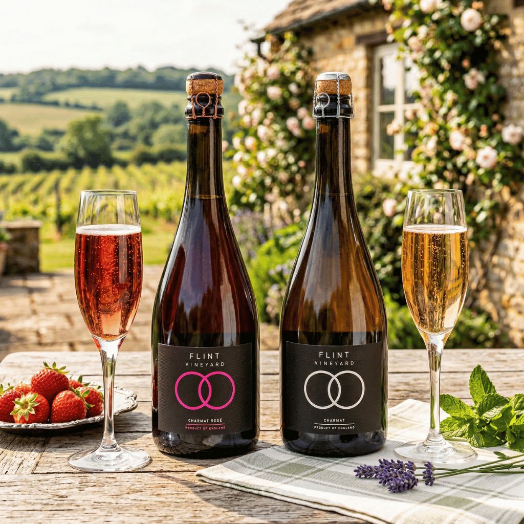 Thumbnail: Two premium bottles of English bubbles Image 1