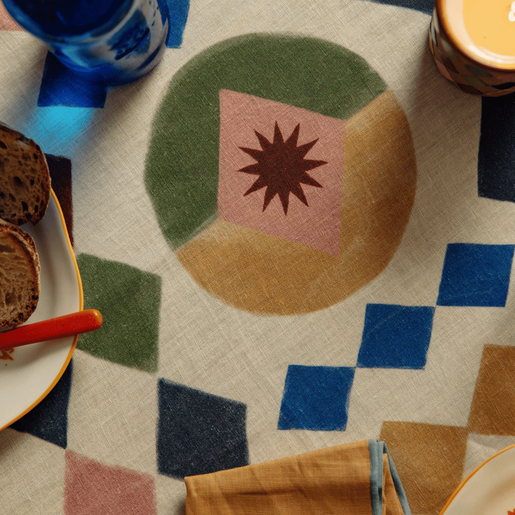 Thumbnail: Illustrated table cloth XL Image 6