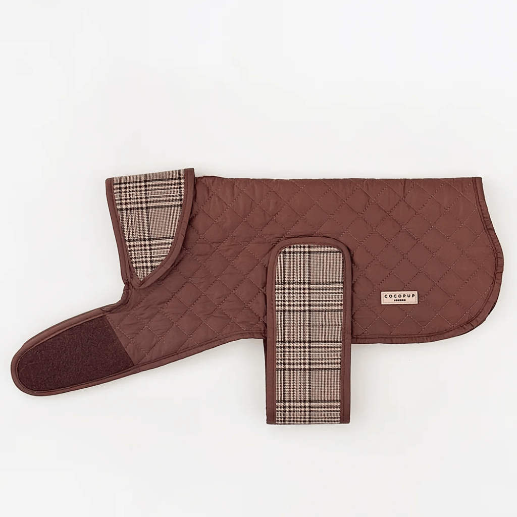 Thumbnail: Quilted dog coat Image 9