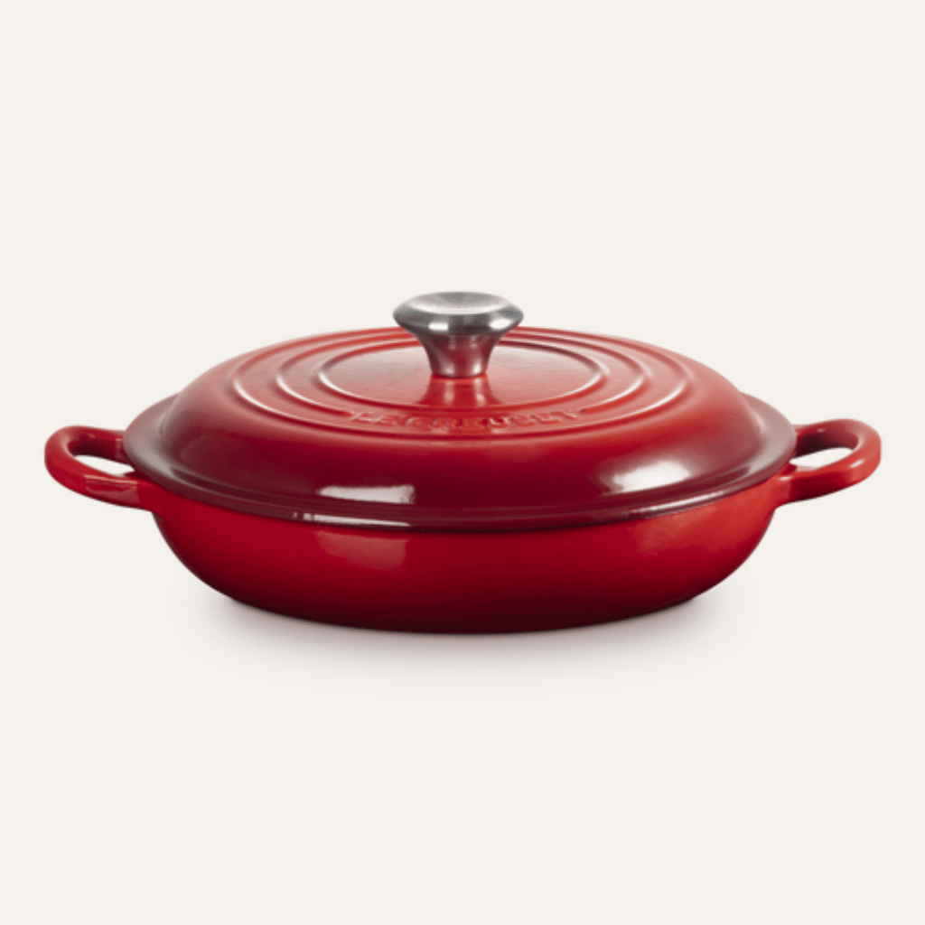 Thumbnail: Cast iron shallow casserole dish Image 8