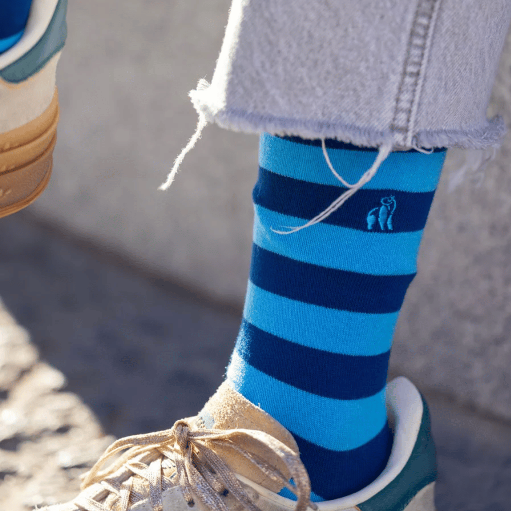 Thumbnail: 2 pairs of men's bamboo socks Image 2