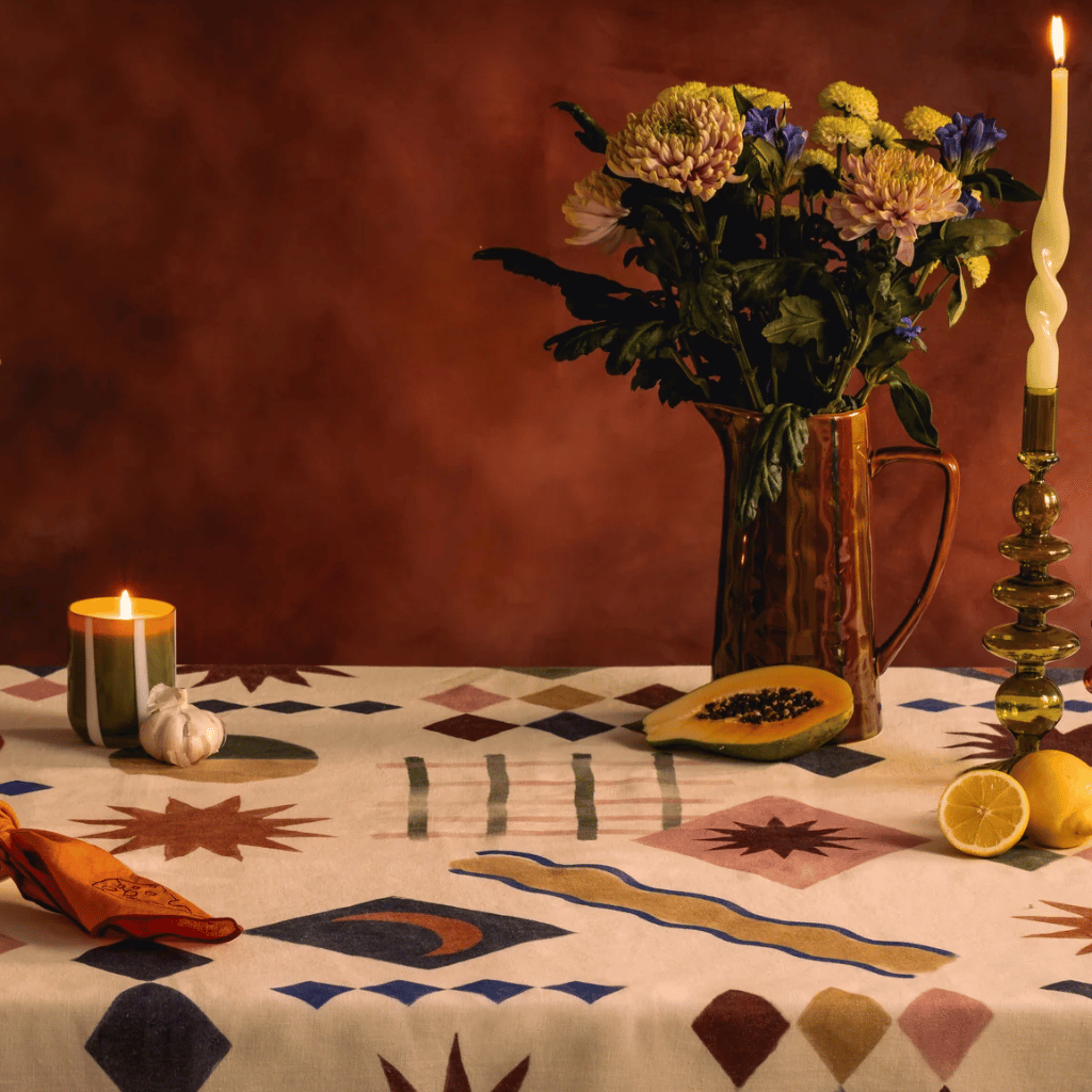 Thumbnail: Illustrated table cloth XL Image 4