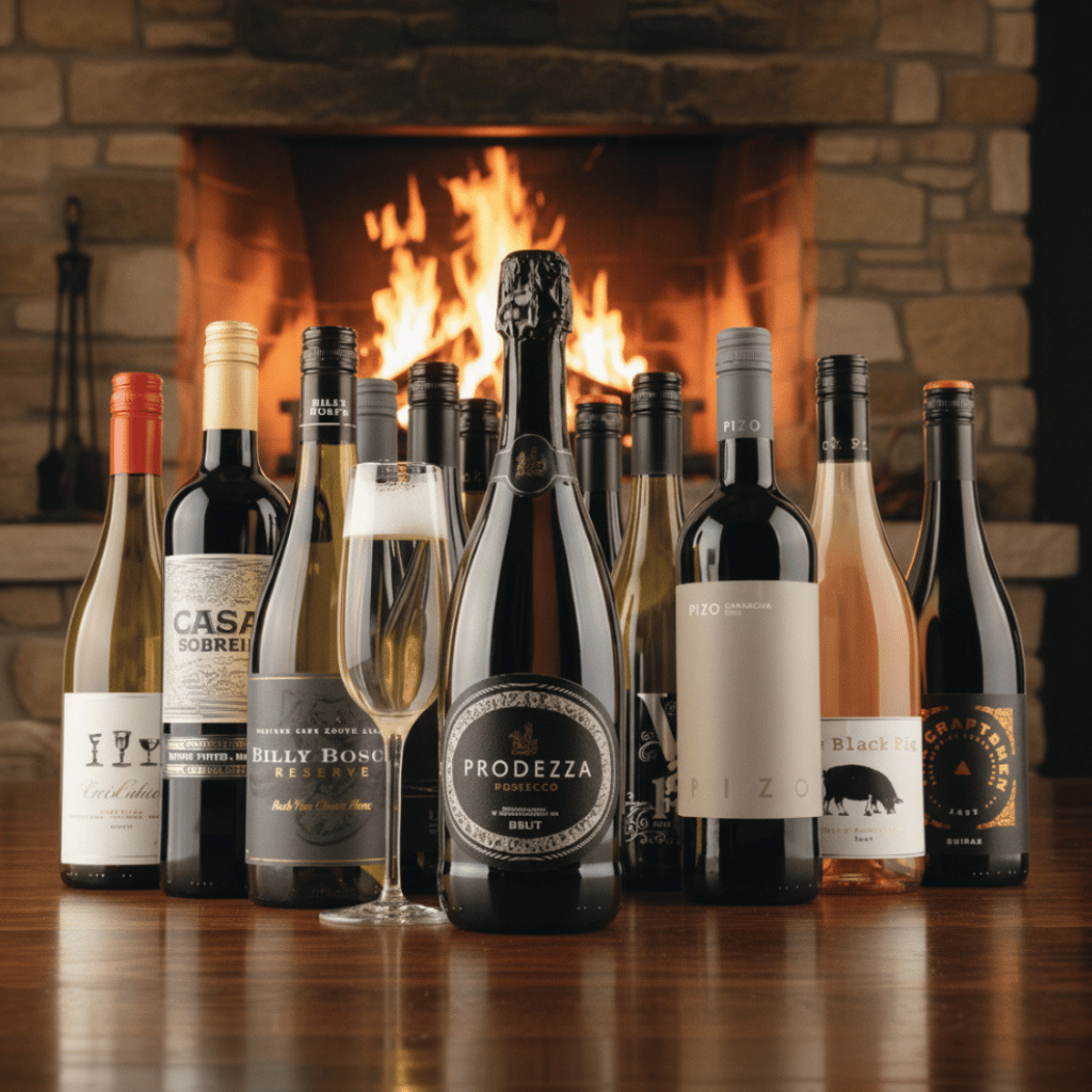 Thumbnail: 12 luxe bottles of wine & fizz Image 1