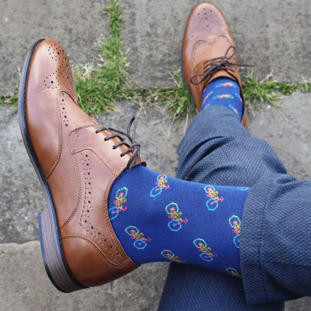 Thumbnail: Pair of men's bamboo socks Image 6