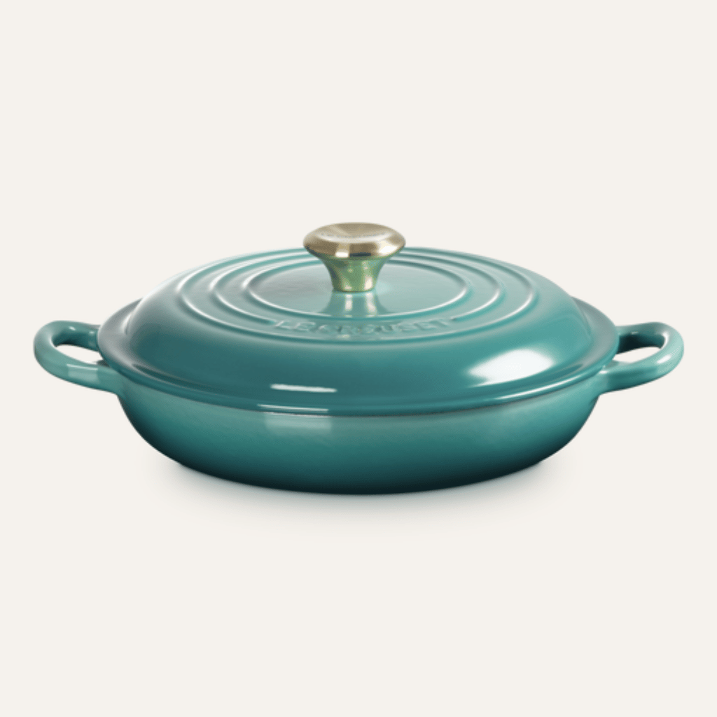 Thumbnail: Cast iron shallow casserole dish Image 9