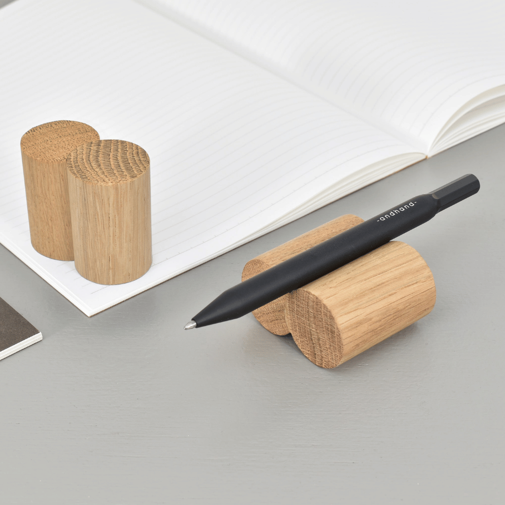 Thumbnail: Oak pen rest Image 1