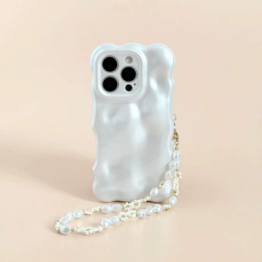 Thumbnail: Beaded phone strap Image 1