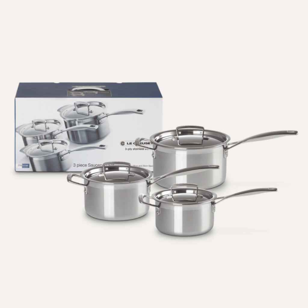 Thumbnail: 3-piece Saucepan set Image 4