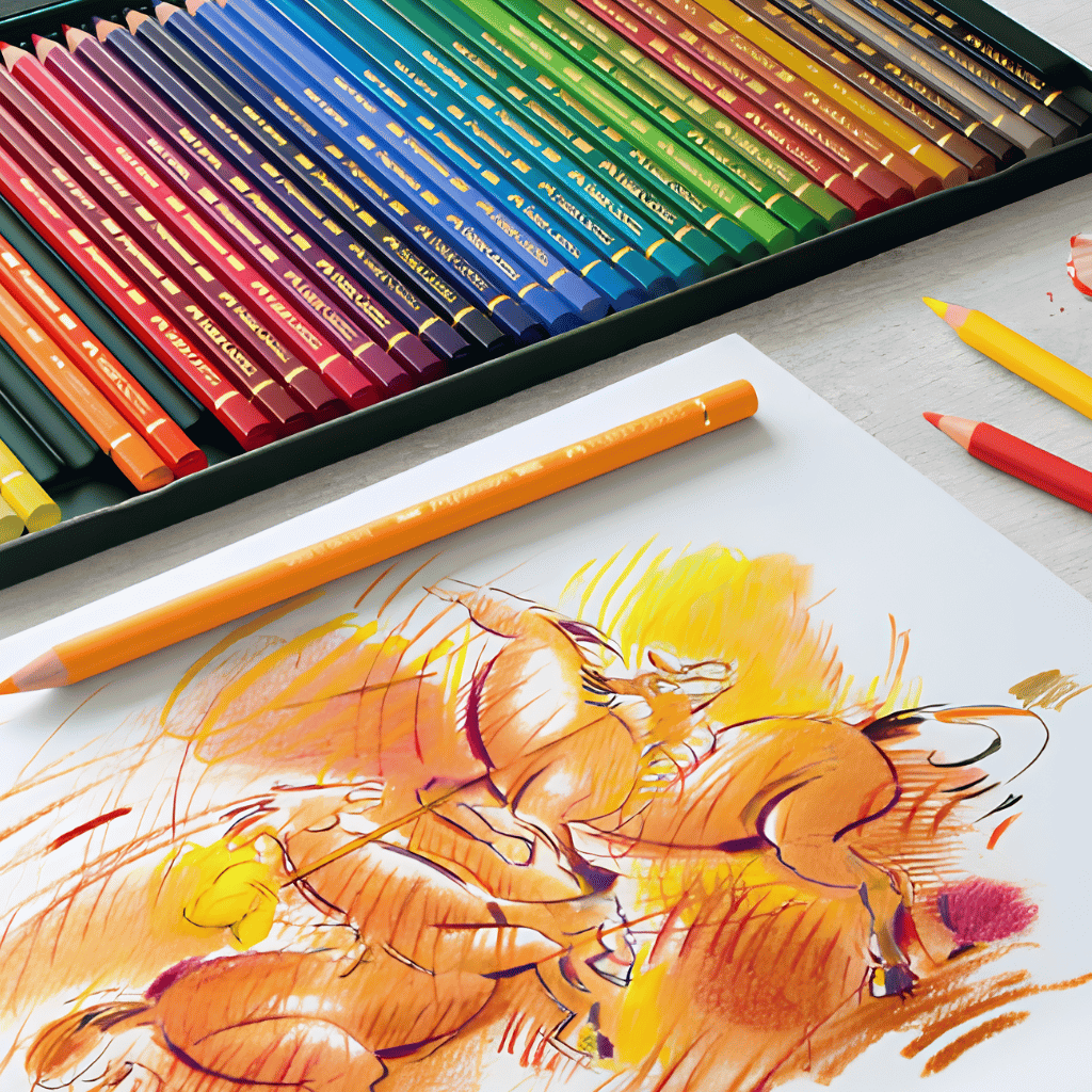 Thumbnail: Set of 36 artist's pencils Image 3