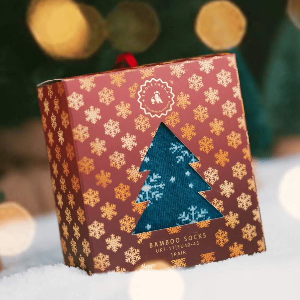 Thumbnail: Men's Christmas sock box Image 1