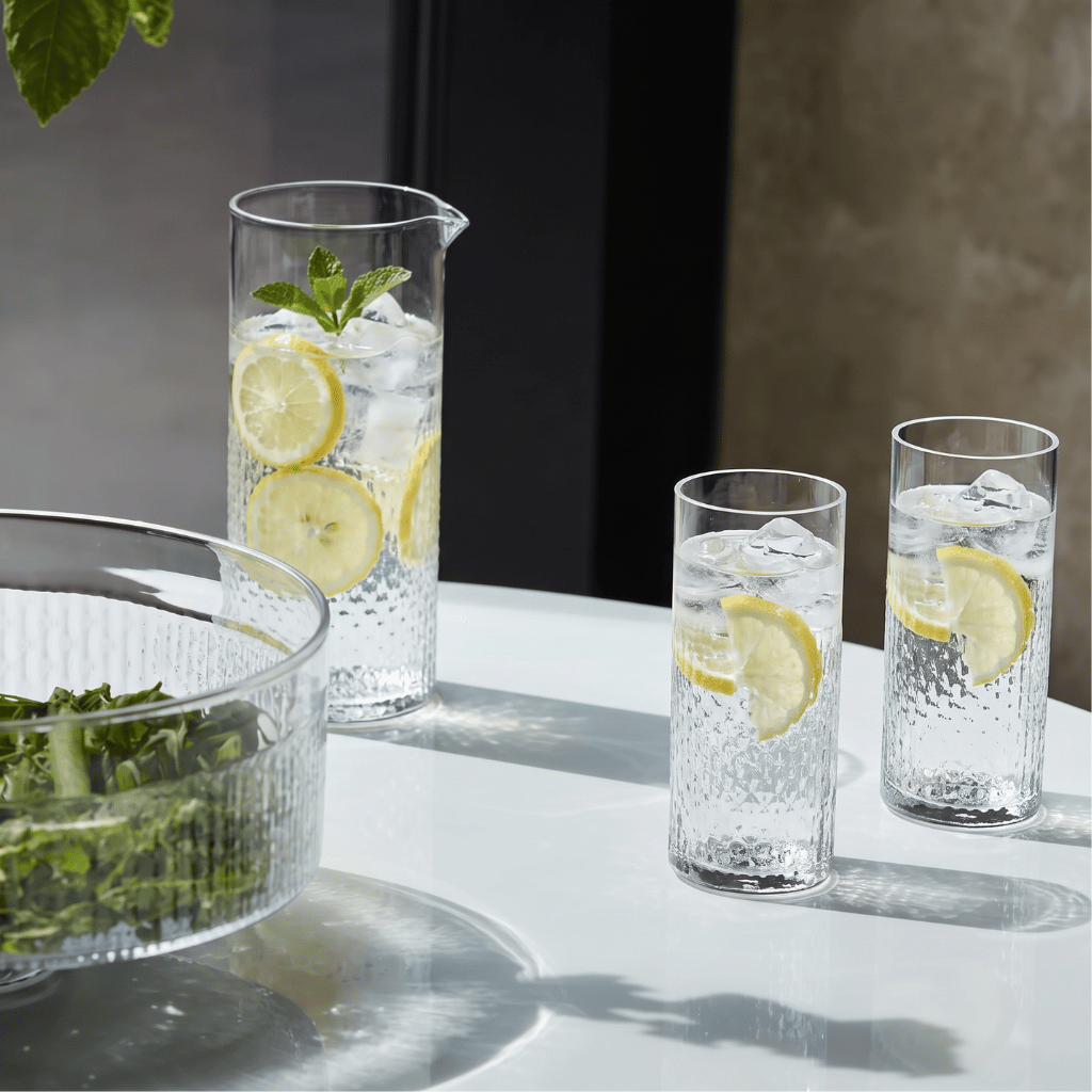 Thumbnail: Wicker highball pair Image 1