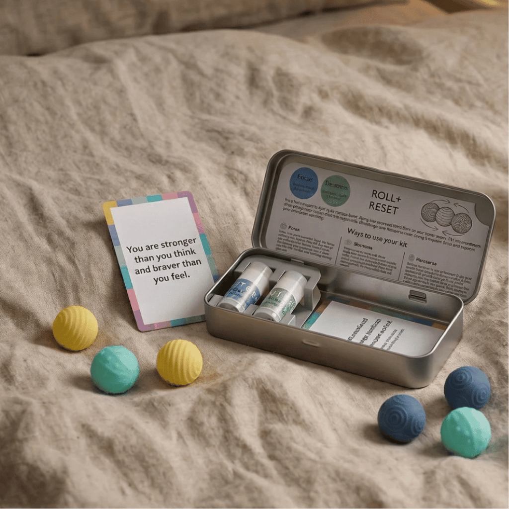 Thumbnail: De-stress aromatherapy fidget set Image 2