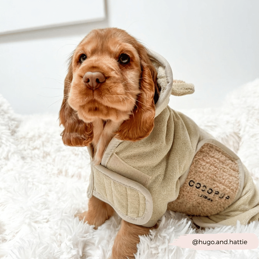 Thumbnail: Dog drying robe Image 1