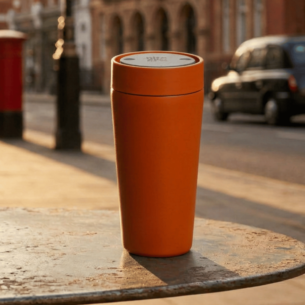 Thumbnail: 12oz Steel travel mug Image 1