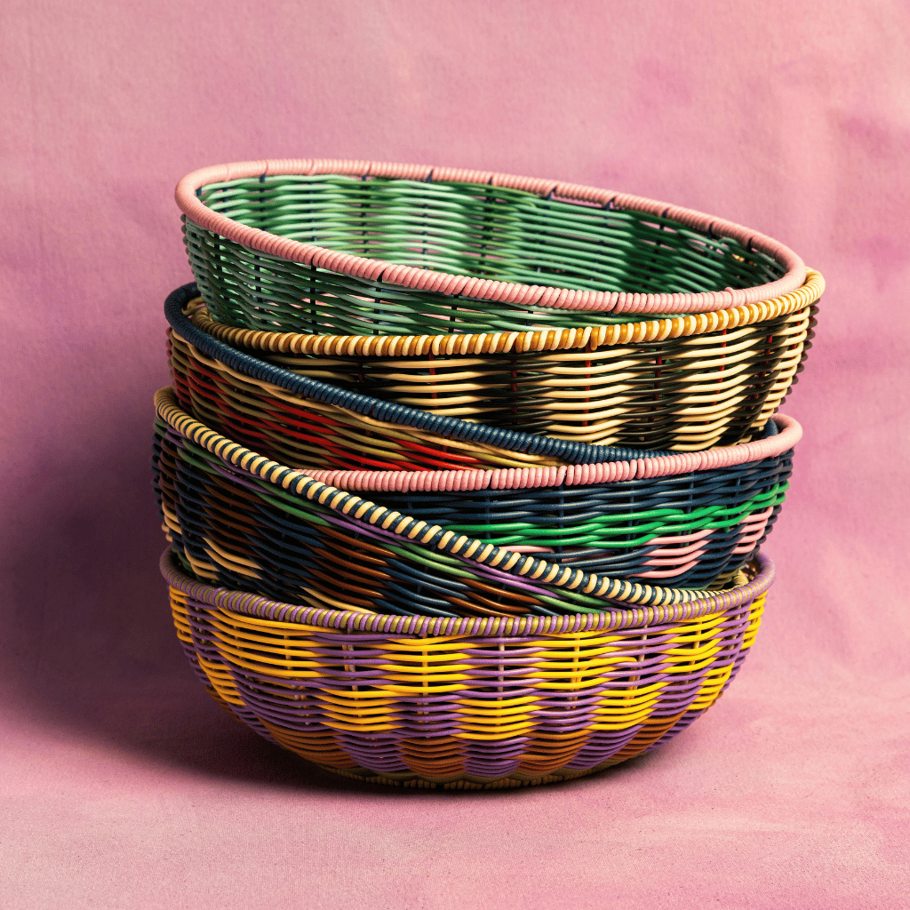Thumbnail: Hand-woven bowl Image 1
