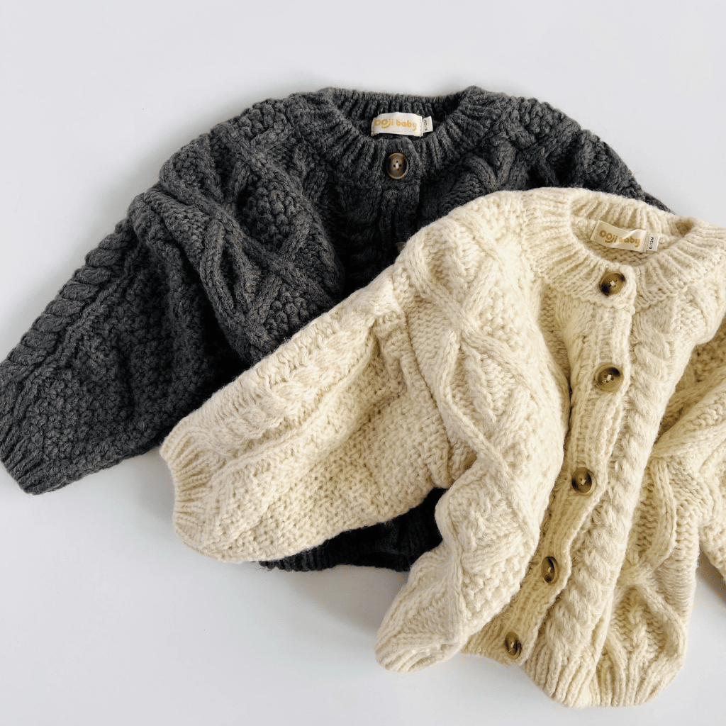 Thumbnail: Cable knit cardigan Image 1
