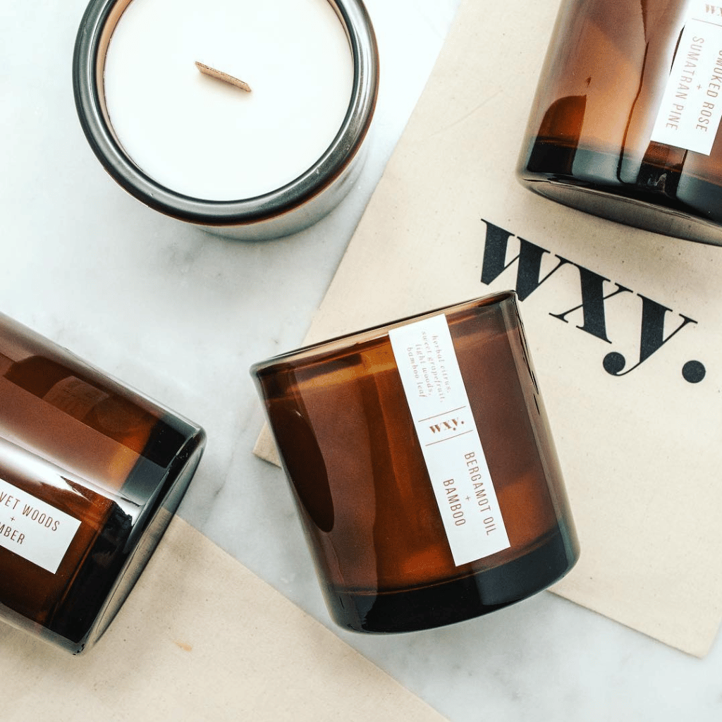 Thumbnail: Amber 5oz candle Image 1
