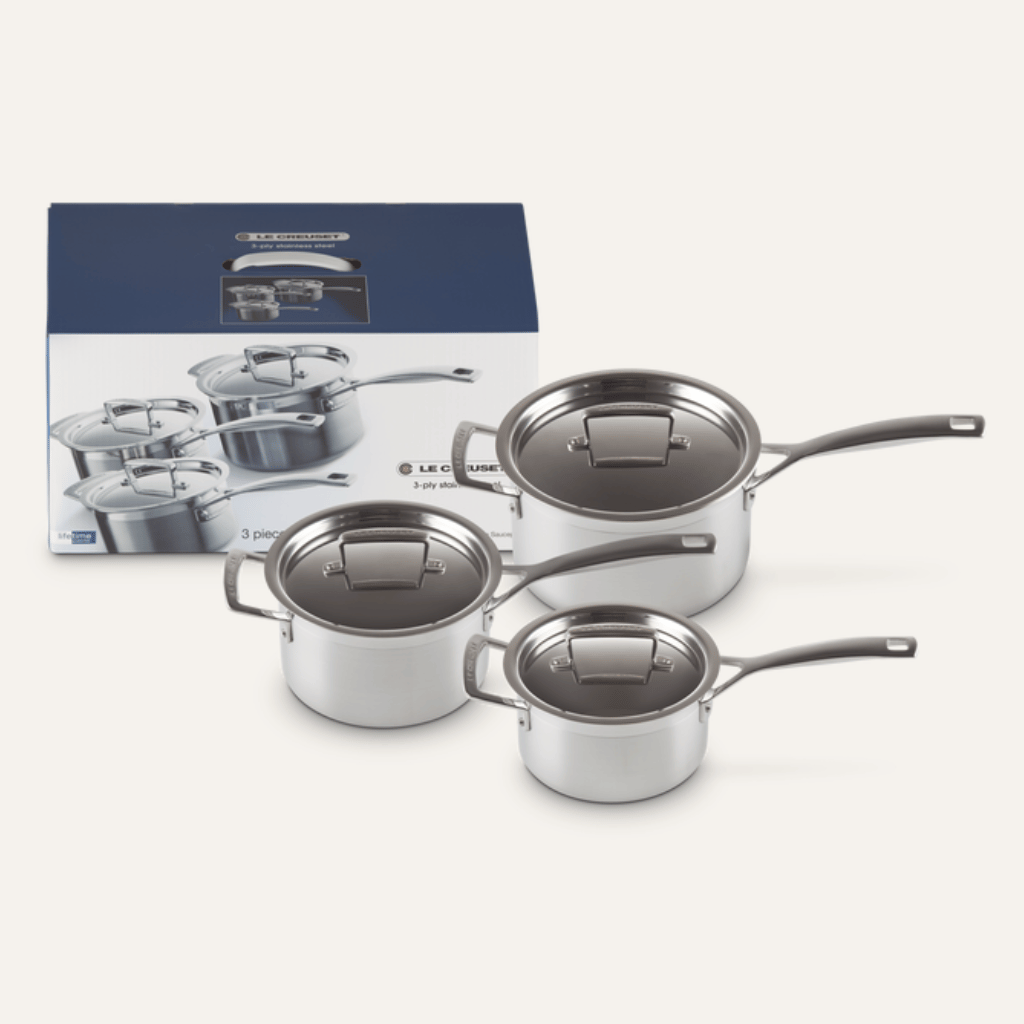 Thumbnail: 3-piece Saucepan set Image 3