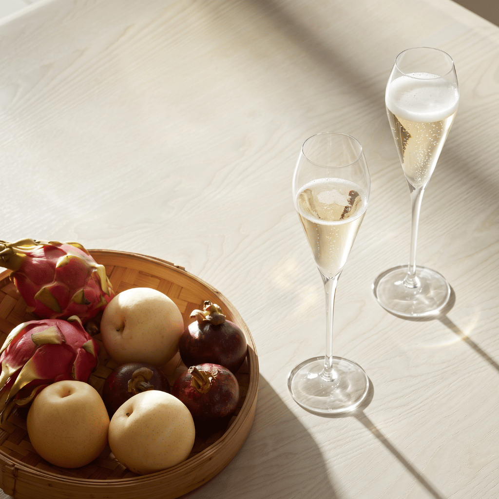 Thumbnail: Prosecco glass set Image 1