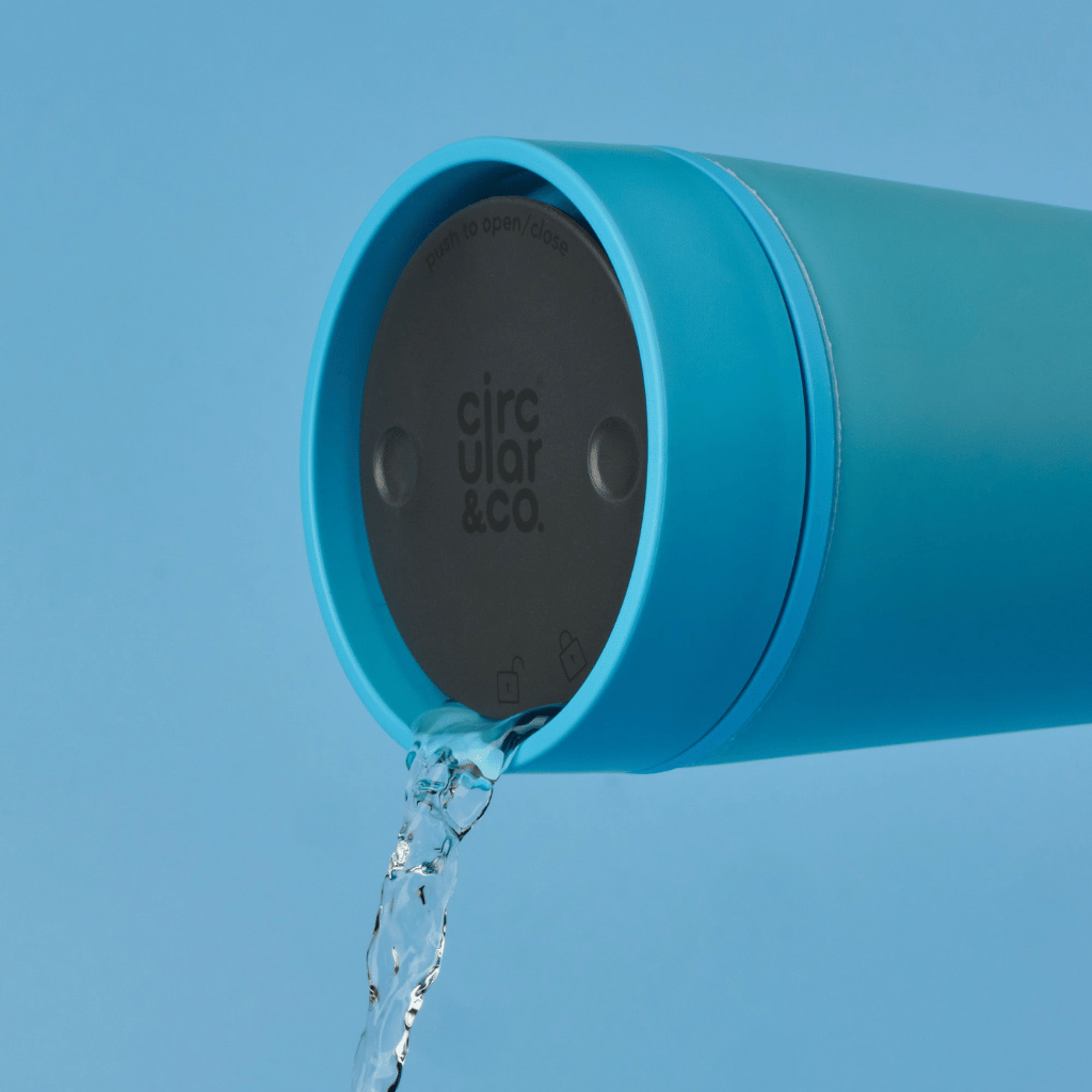 Thumbnail: 12oz Recycled travel mug Image 2