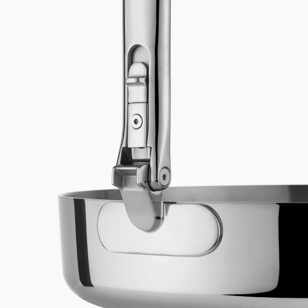 Thumbnail: Compact stainless steel sauté pan Image 4