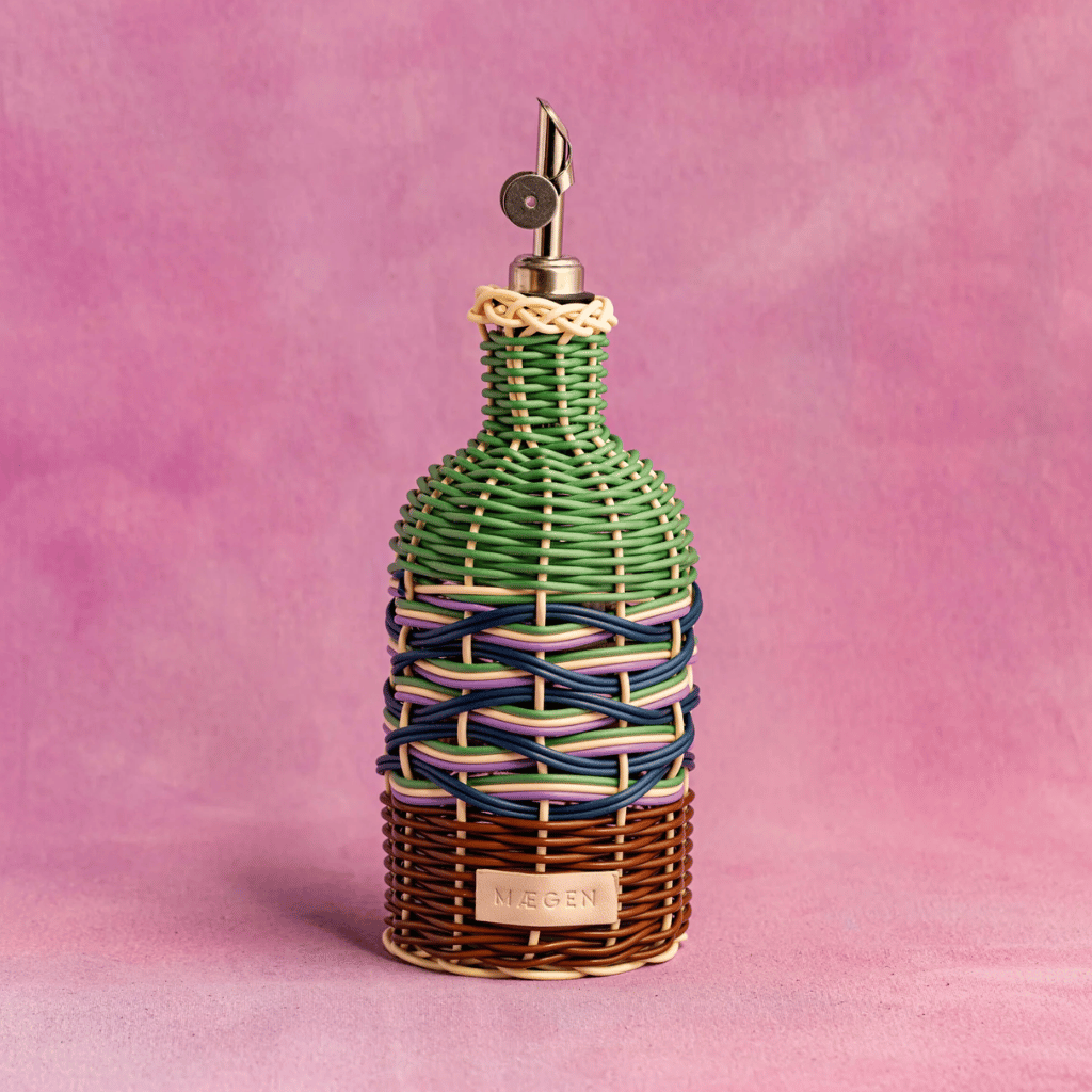 Thumbnail: Hand-woven oil pourer Image 3