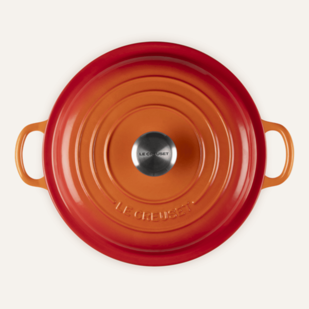 Thumbnail: Cast iron shallow casserole dish Image 6