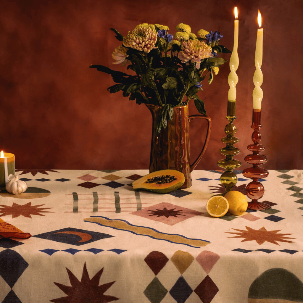Thumbnail: Illustrated table runner Image 2