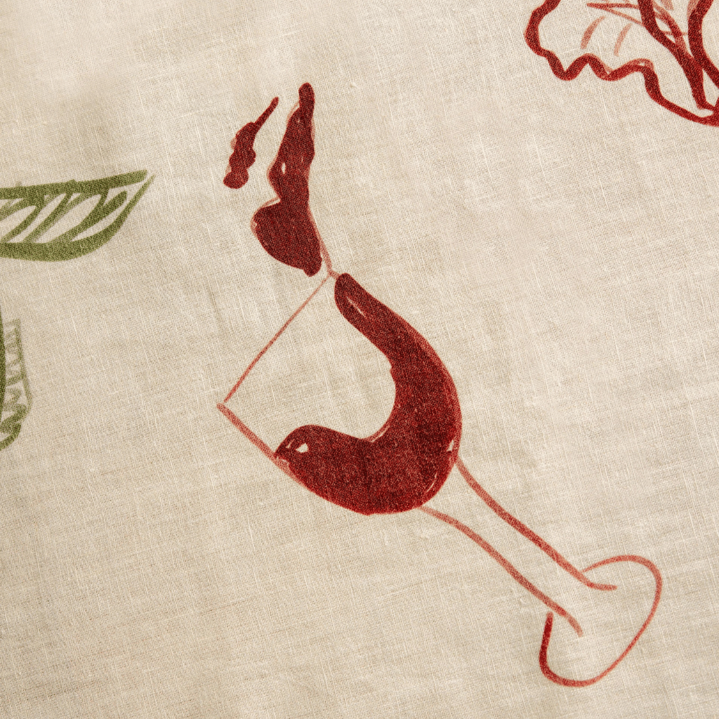 Thumbnail: Illustrated table cloth Image 7
