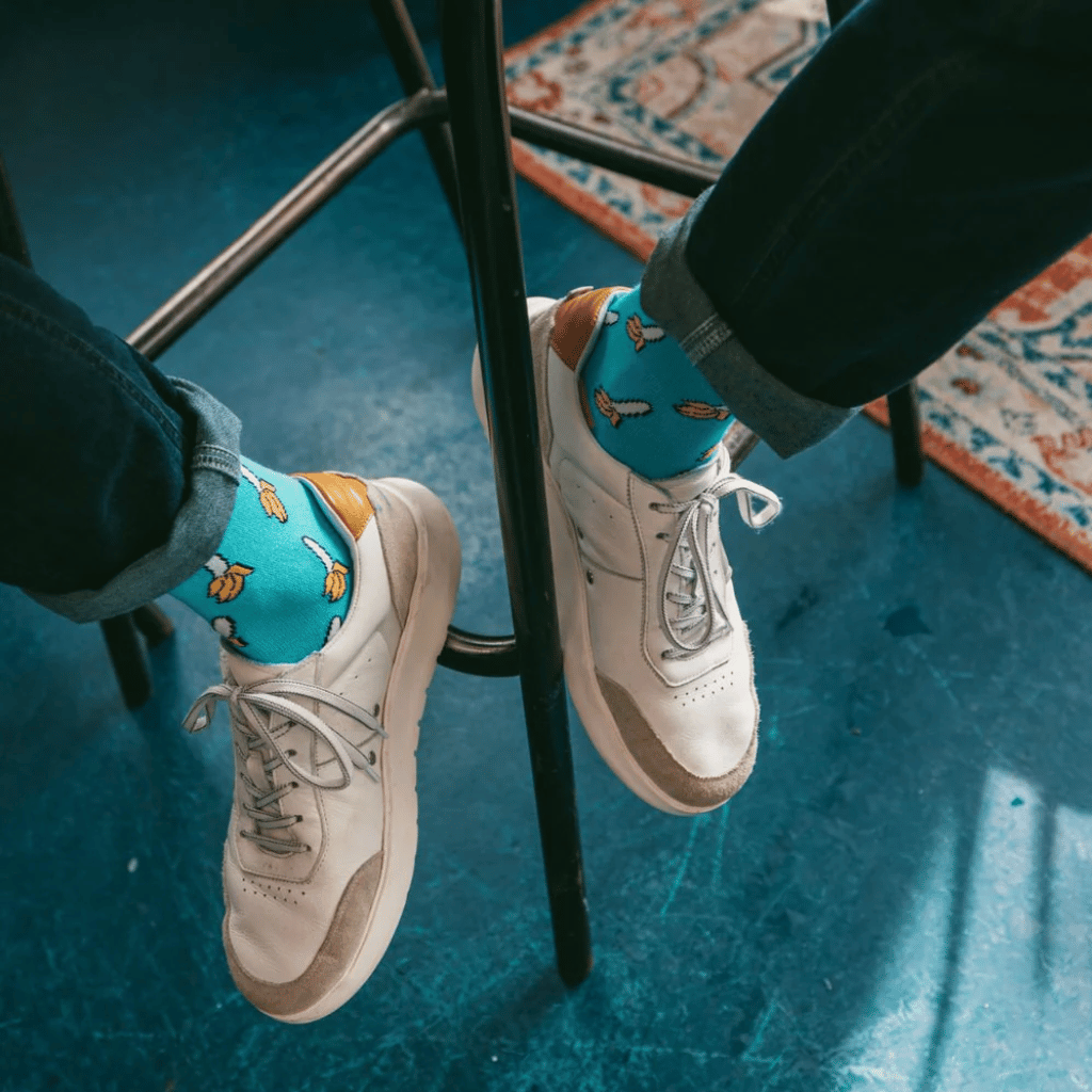 Thumbnail: 4 pairs of men's bamboo socks Image 7