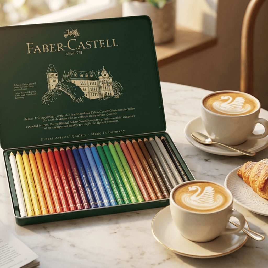 Thumbnail: Set of 24 artist's pencils Image 1