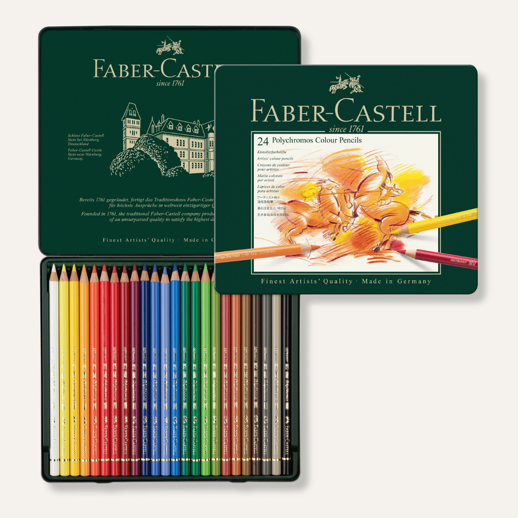 Thumbnail: Set of 24 artist's pencils Image 4