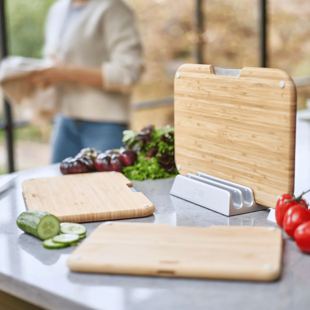 Thumbnail: Bamboo chopping board set Image 1