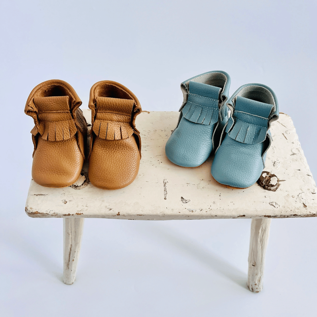 Thumbnail: Leather fringe boots Image 1