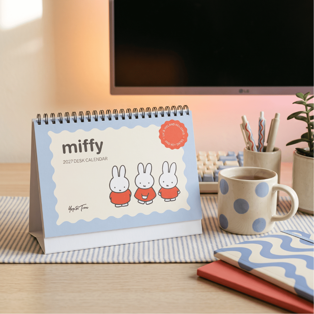 Thumbnail: 2027 Miffy desk calendar Image 1