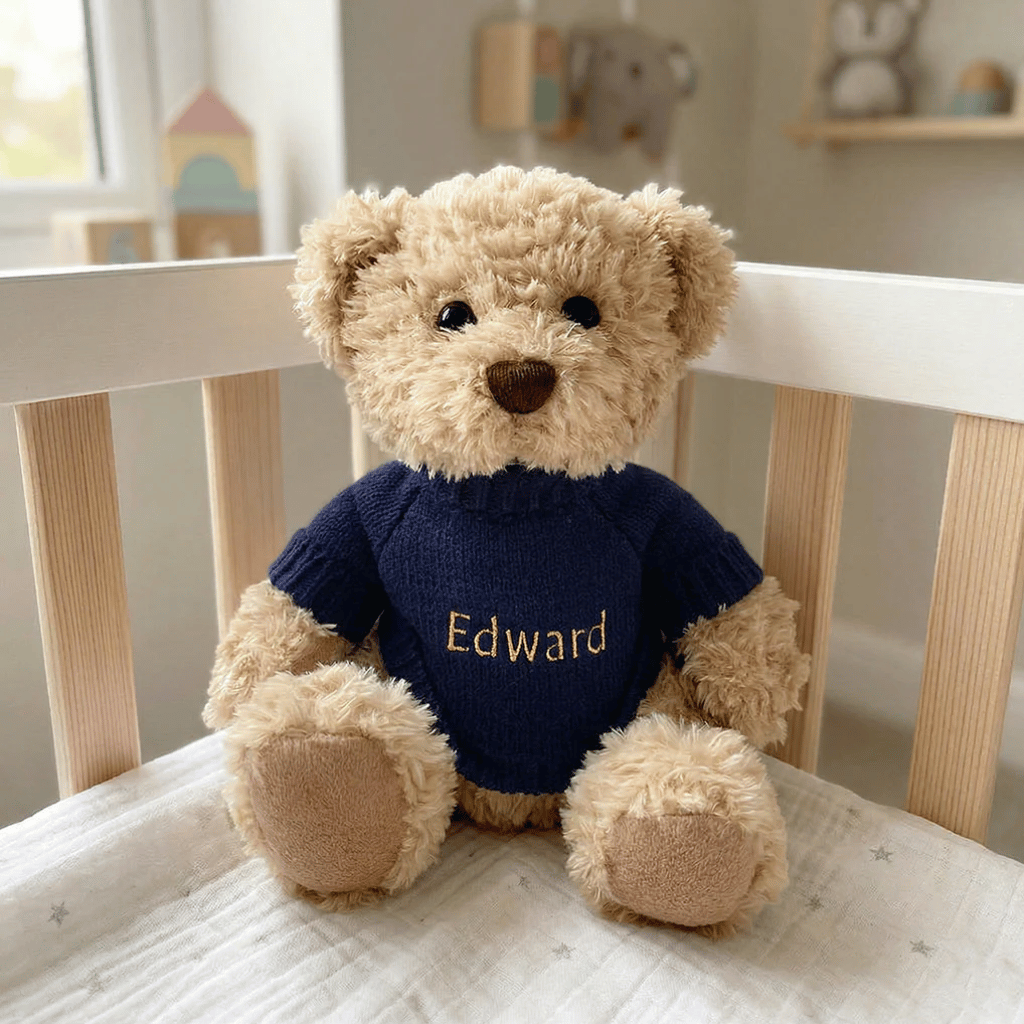 Thumbnail: Bertie bear & knit Image 1