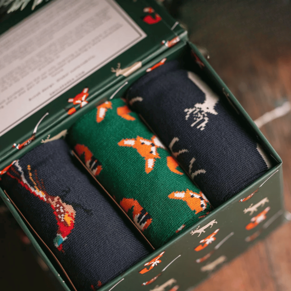 Thumbnail: 3 pairs of men's bamboo socks Image 3