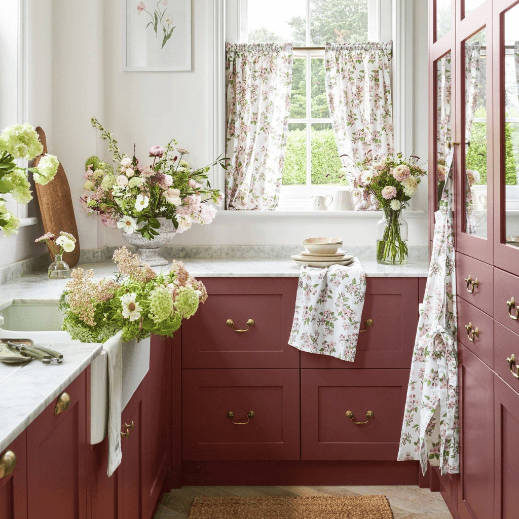 Thumbnail: Blossom tea towel set Image 3