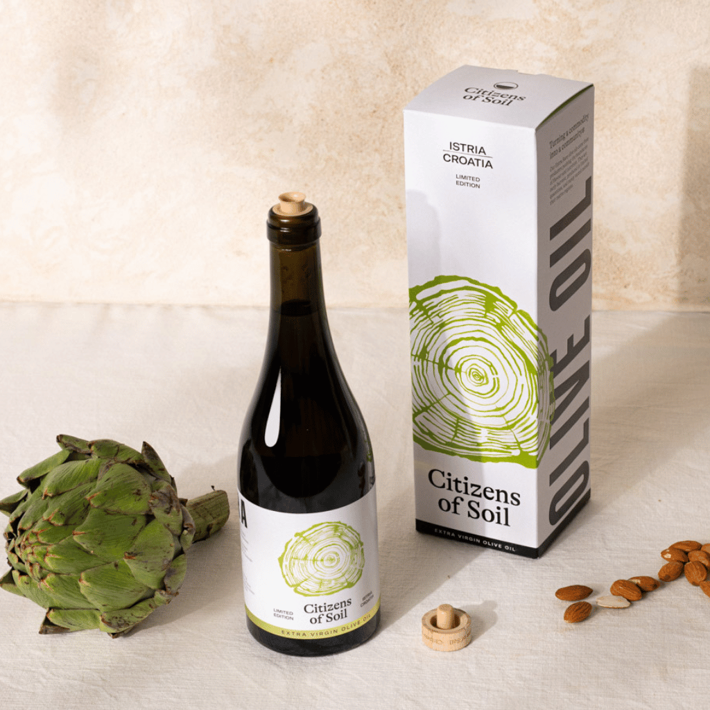 Thumbnail: Croatian extra rare olive oil bottle Image 5