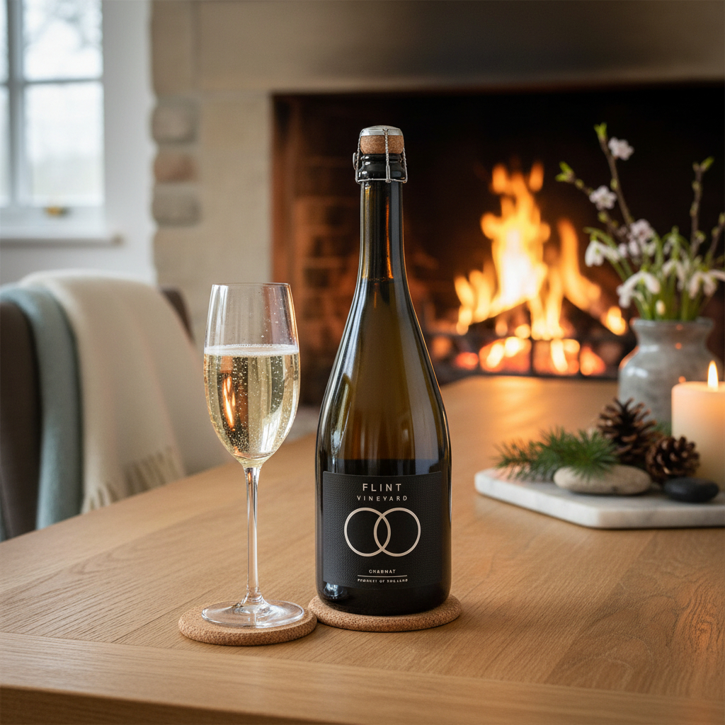 Premium bottle of English bubbles Image 1