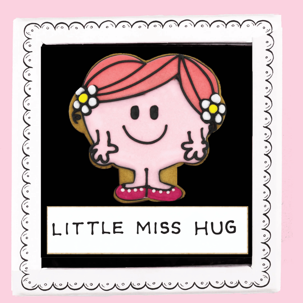 Thumbnail: Little Miss Hug letterbox biscuit Image 2