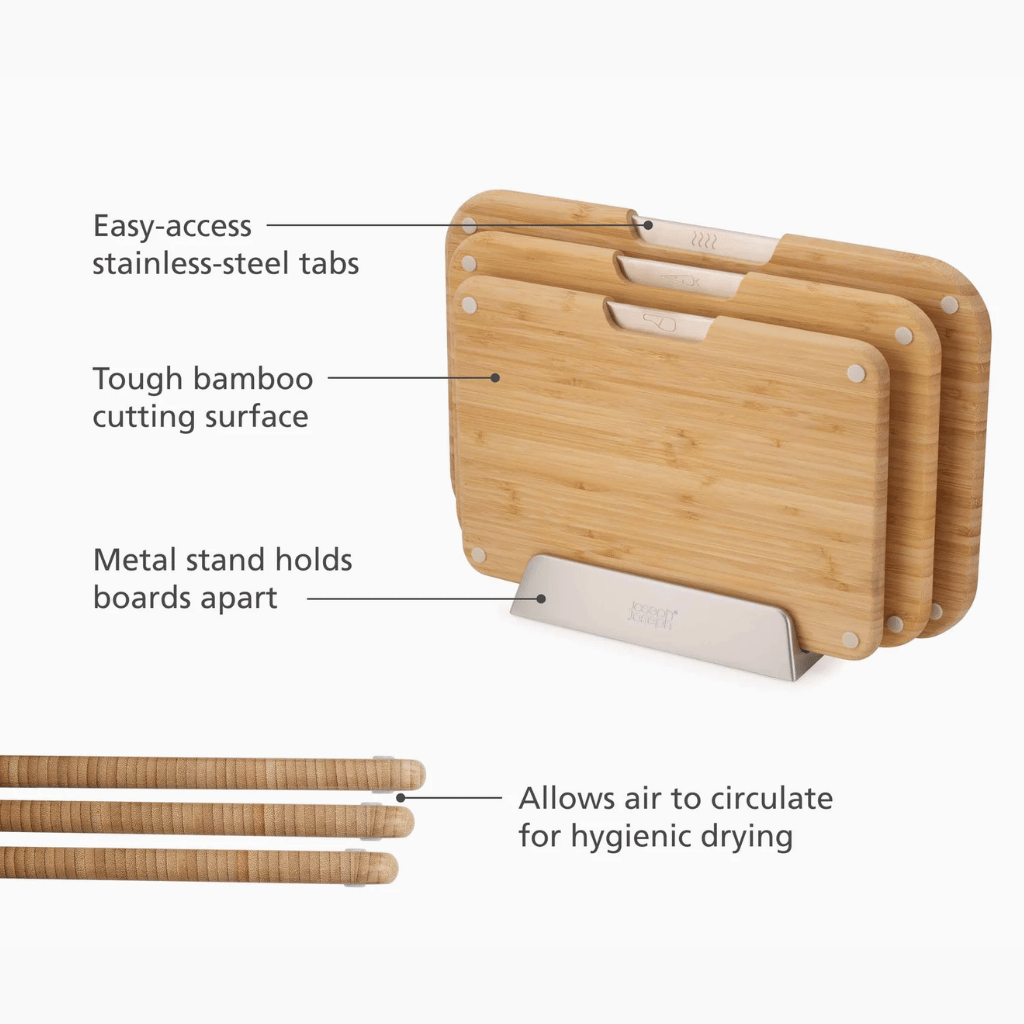 Thumbnail: Bamboo chopping board set Image 2