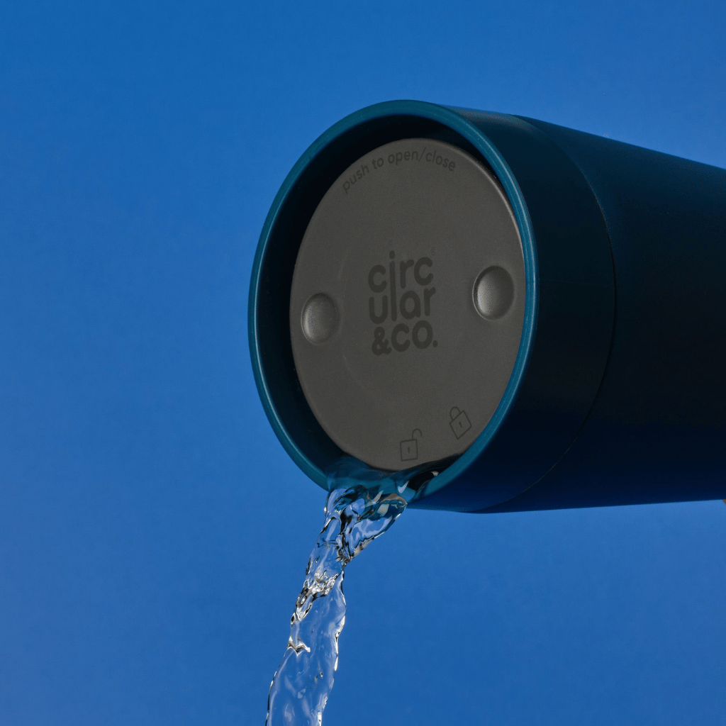Thumbnail: 12oz Steel travel mug Image 2