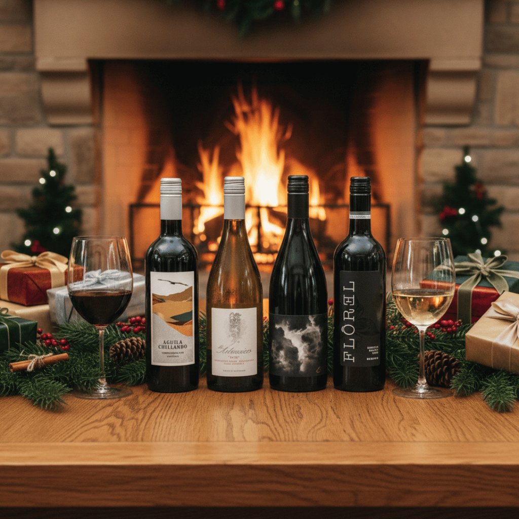 Thumbnail: 4 bottles of wine Image 1