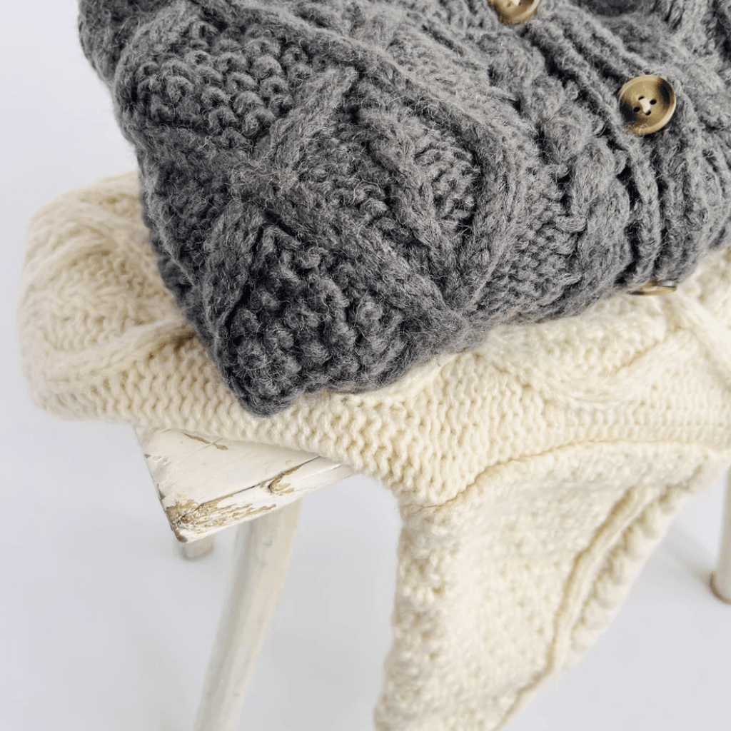 Thumbnail: Cable knit cardigan Image 4
