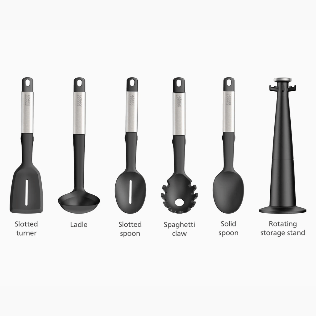 Thumbnail: Utensil set with carousel stand Image 2