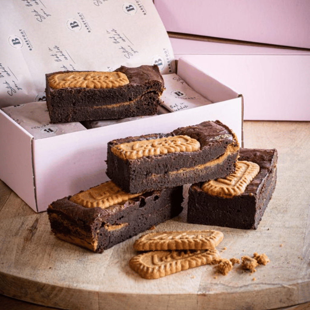 Thumbnail: Box of 4 brownies Image 1