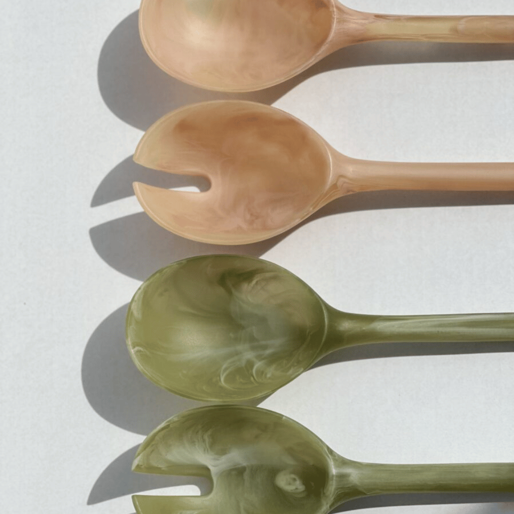 Thumbnail: Resin salad servers Image 2