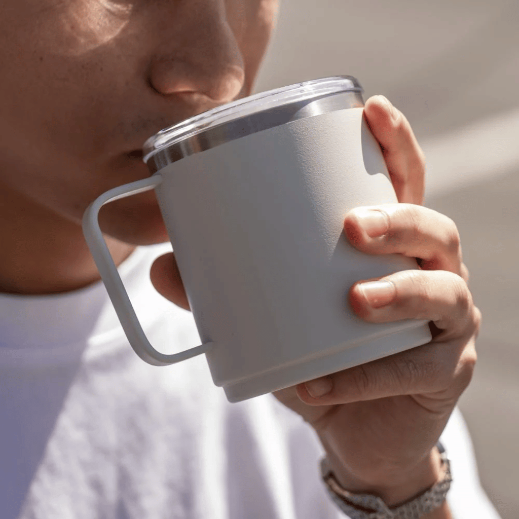 Thumbnail: 12oz Camping mug Image 2