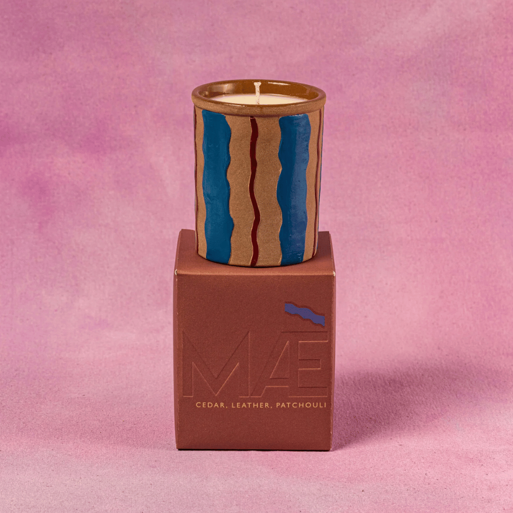 Thumbnail: Hand painted candle Image 9